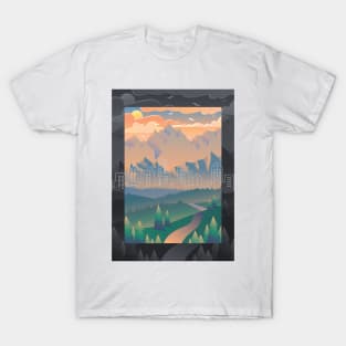 Going to the City Urban Life Gift Evergreen T-Shirt